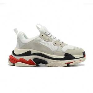 Triple S Casual Shoes <strong>Men</strong> Women Platform Sneakers Black White Beige Dark <strong>Grey</strong> Orange Green <strong>Mens</strong> Sports Sneaker Designer <strong>Trainer</strong> - Product Image 1
