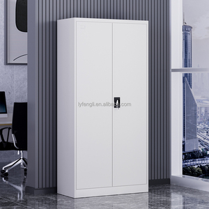 Armoire de classement moderne en acier avec étagères réglables pour usage professionnel – Mobilier commercial durable pour salle de sport, école, bureau à domicile - Product Image 4