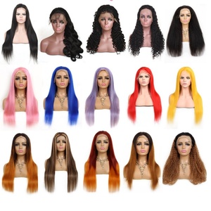 Perruque à dentelle frontale Deep Wave 13X6, densité 150% 180%, 32 34 36 pouces, avec dentelle transparente, peut être teinte et décolorée pour mettre en valeur les mèches - Product Image 5