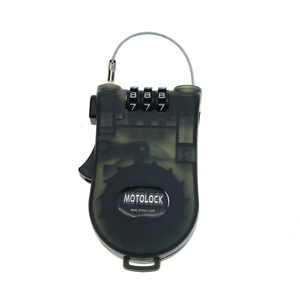 Candado de <span class=keywords><strong>Cable</strong></span> de Acero Retráctil YH9909 con Combinación de 3 Dígitos en Varios Colores - Product Image 6