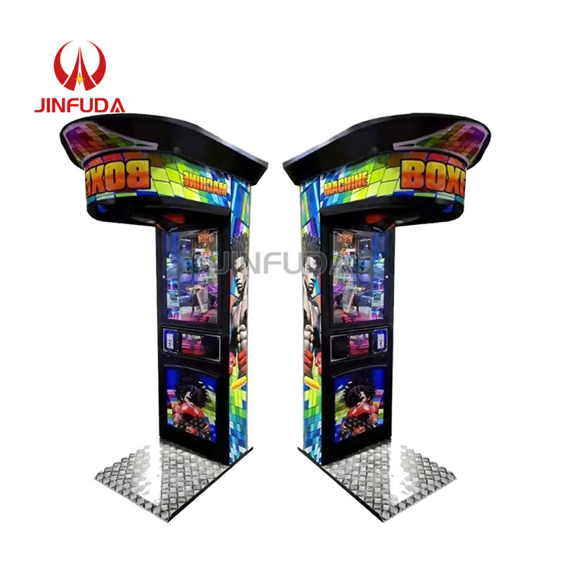 Boxer Arcade Machine Coin-Operated Punch Kick Strength Tester Fun ...