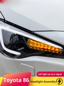 Nuovo per Toyota 86 per <span class=keywords><strong>Subaru</strong></span> <span class=keywords><strong>Brz</strong></span> 12-18 modelli gruppo faro appositamente utilizzato luci diurne a LED modificate sequenziale - Product Image 2
