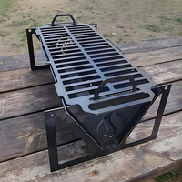 Foyers personnalisables de gril extérieur durable de barbecue de camping