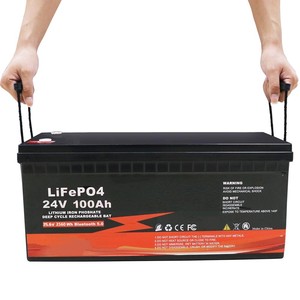 แบตเตอรี่ลิเธียม 24V 100Ah 200Ah 300Ah แบบ Deep Cycle สำหรับระบบโซลาร์เซลล์ รถกอล์ฟ เรือเดินทะเล ระบบออฟกริด ยูพีเอส โทรคมนาคม - Product Image 1