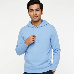 Sudaderas con Capucha de Corte Cuadrado 100% Algodón para Hombre, Sudaderas Lisas de Alta Calidad, Personalizables con Logotipo Bordado - Product Image 1