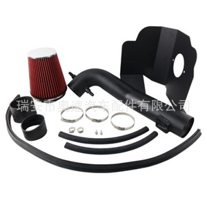 Auso-Racing Air Intake Kit 5.3L 6.2L For Chevrolet Gmc 1500 Aluminum Alloy Red Filter Upgrade - Product Image 2