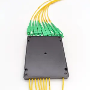Factory 1*16 Abs Box Fiber Optic Plc Splitter With SC Connector