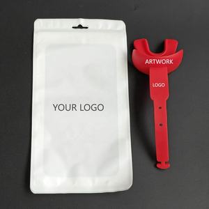 Paket kustom pelindung mulut sepak bola Amerika dengan tali pelindung bibir bahan silikon lembut Logo kustom - Product Image 5