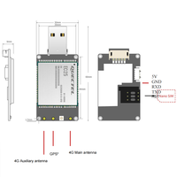 Dongle USB 4G, versión EMEA Lite, 150Mbps, DL B1/B3/B7/B8, interfaz UART de respaldo HSPA para tabletas resistentes