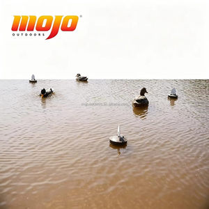 MOJO Outdoors Flock Flicker Premium Plastic Waterfowl Duck Hunting Decoys Realistic Floating Motion User-Friendly Lakes Marshes - Product Image 5