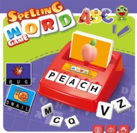 Ensemble de jeu 2-en-1 d'orthographe et de mathématiques - Jouet éducatif STEM pour enfants de 3 ans et plus, apprenez les lettres et l'arithmétique avec des flashcards