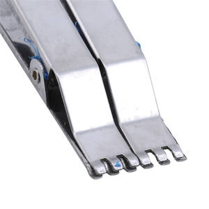 Clip à vers de terre en acier inoxydable, support d'appât portable pour accessoire de pêche en eau douce - Product Image 2