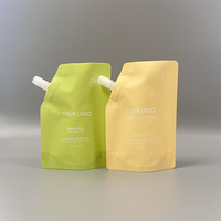 Pochette à bec 50ml 100ml pochette de recharge pour cosmétiques sacs de recharge pour savon liquide pochettes à bec mat