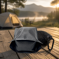 Sac à savon léger et imperméable, porte-savon de voyage à séchage rapide, en maille de nylon, trousse de toilette portable pour le camping et la randonnée, modèle C-24