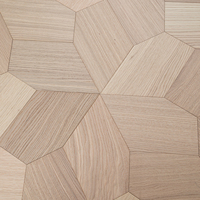 Parquet en chêne naturel, bois d'ingénierie, système d'assemblage T&G pour villa de luxe