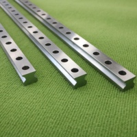 Rails de guidage linéaires en acier inoxydable QinGong T23 sans entretien, pour lignes de convoyeurs circulaires, 1200 mm/s, quincaillerie de salle de bain
