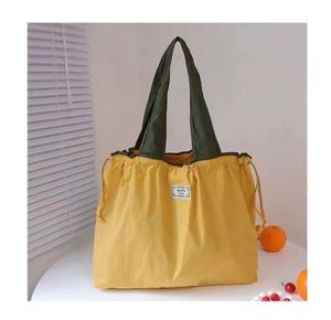 Tùy Chỉnh Nhiệm Vụ Nặng Nề Lớn In Ấn Logo Siêu Thị <span class=keywords><strong>Nylon</strong></span> Mua Sắm Túi <span class=keywords><strong>Tote</strong></span> Hàng Tạp Hóa Túi Có Thể Gập Lại Tái Sử Dụng Dây Kéo Túi - Product Image 6