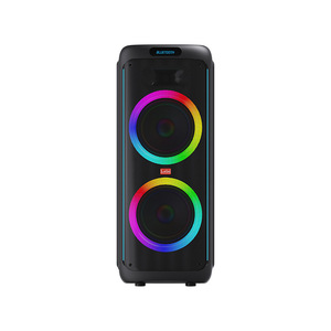 Bluetooth Speaker Dual Drivers Colorful Led Light Outdoor Fitness Karaoke Rechargeable Battery Portable Speaker - Product Image 2