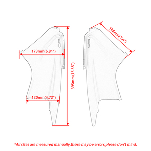 Cubierta de aire para motocicleta, <span class=keywords><strong>carenado</strong></span> apto para Yamaha YZFR6 YZF <span class=keywords><strong>R6</strong></span> 2003 2004 <span class=keywords><strong>2005</strong></span> - Product Image 3