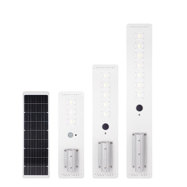 YK6 60W Smart Solar LED Street Light IP66 9600LM 144WH LiFePO4 Battery MPPT Control for Highway & Courtyard Lighting