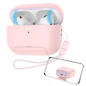 Funda protectora magnética de color sólido para auriculares Apple Blue Tooth Airpods4, funda protectora para auriculares - Product Image 3