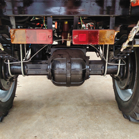 Tricycle à moteur diesel robuste doté d'une boîte de protection du moteur et d'un système hydraulique adapté aux opérations minières souterraines
