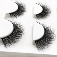 Cils ultra doux à poser soi-même, bande complète, aspect naturel, faux cils en vison pour femmes, beauté quotidienne