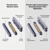 Guide à rouleaux croisés de remplacement GS V6-150-10Z, rail coulissant CNC haute précision, roulement à rouleaux linéaire en acier, garantie 1 an, ROHS CE