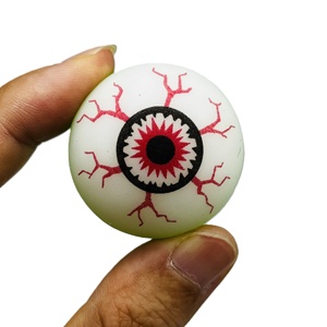 <strong>Glowing</strong> Rubber Eye Bouncy <strong>Balls</strong> 32mm - Product Image 5