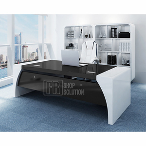 Conception Moderne faite sur commande De Peinture En Bois CEO Mobilier De Bureau Bureau Bureau Table - Product Image 1