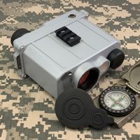Télémètre laser tactique étanche de 20 km avec précision de 1 m, jumelles de mesure de distance longue portée pour l'extérieur