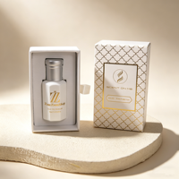 Bouteilles d'Attar en Gros Personnalisées avec Logo 3ml 6ml 12ml, Bouteilles d'Huile Essentielle de Parfum Arabe Octogonales en Stock, Bouteilles d'Attar 12ml