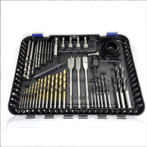 Jeu de 100 tarauds et filières WKC pour projets de bricolage, métrique et standard, en acier HSS, pour machines à tarauder WKC-TR-100 100- - Product Image 3
