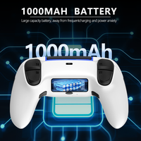 Manette sans fil GPD OEM de haute qualité BT 5.3, connexion 2.4G, volant de jeu avec fonction de vibration, compatible avec iOS, Android, PC, Steam