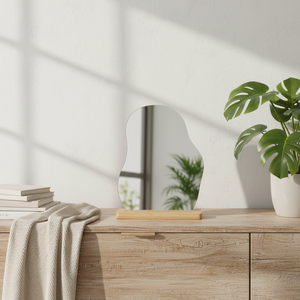 Miroir décoratif debout sans cadre Wave Design - Product Image 3