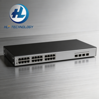 Switch Gigabit PoE+ Administrado de 24 Puertos S5751R-L24P2J2X-A, 2x 2.5G y 2x 10G SFP+ Uplinks, Switch de Red Inteligente L3 para Wi-Fi 6