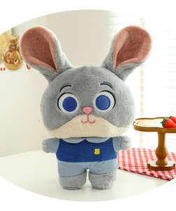 Muñecos de Peluche de Zootopia al por Mayor, Juguetes de Peluche de Animales Locos, Muñeco de Zorro y Conejo, <span class=keywords><strong>Judy</strong></span> Nick, Oveja de Peluche, Algodón PP, Regalo Relámpago - Product Image 4