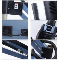 Machine à tarauder électrique universelle/verticale M6-M36 220V avec écran tactile et système anglais (table de travail non incluse)