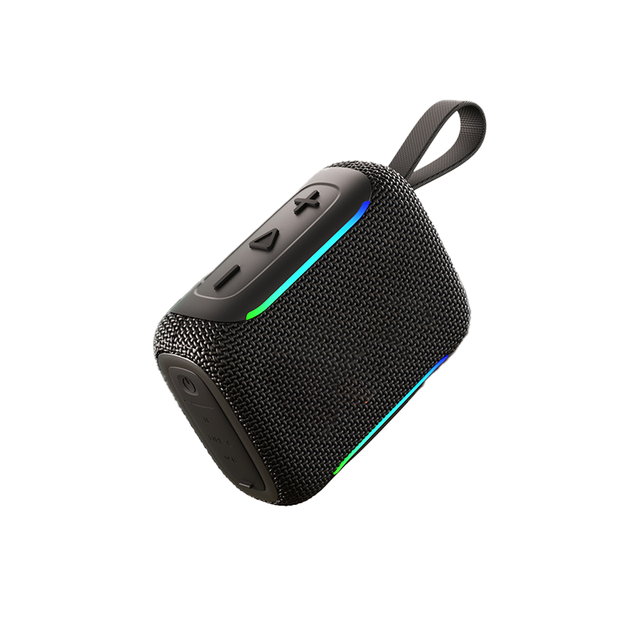 Mini Portable Handheld  Speaker BT6.0 IPX5 Waterproof RGB Lights Handsfree Call Outdoor Extra Long Battery Life