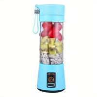Mini Mixeur Rechargeable Portable pour Fruits, Bouteille Presse-Agrumes Électrique USB pour Smoothies