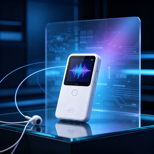 อุปกรณ์แปลภาษาพูดแบบพกพา แปลเสียงได้ทันที หลายภาษา สำหรับการเดินทาง การประชุมทางธุรกิจ - Product Image 2