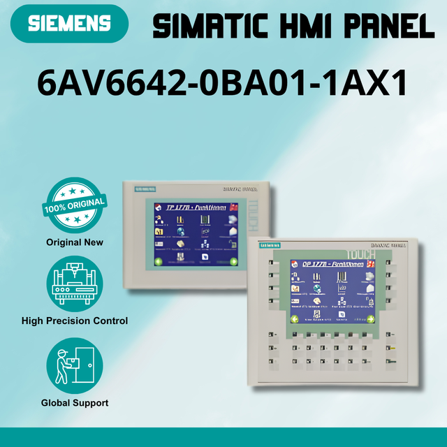 Siemens SIMATIC HMI TP177B 6 Inch PN/DP Touch Panel 6AV6642-0BA01-1AX1 Industrial Operator Interface