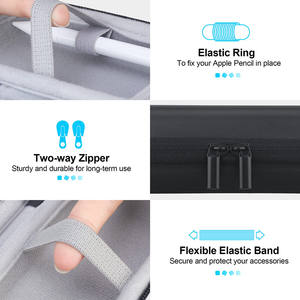 Étui à crayons <span class=keywords><strong>apple</strong></span> en eva personnalisé, 1 pc, <span class=keywords><strong>pochette</strong></span> de protection, sac de transport, collection 2022 - Product Image 2