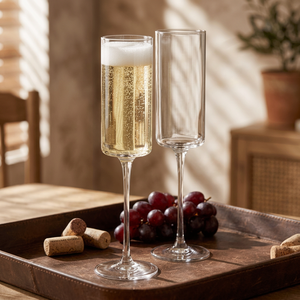 Copa de Champán/Vaso para Brindis de 250 ml, Hecho a Mano con Vidrio de Borosilicato, con Logotipo Personalizado, para Regalos Corporativos y Kits de Bienvenida Promocionales - Product Image 6