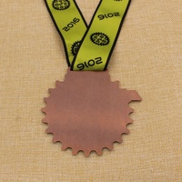 Médaille personnalisée sans minimum or argent bronze championnat cycliste médaille grande montagne enduro
