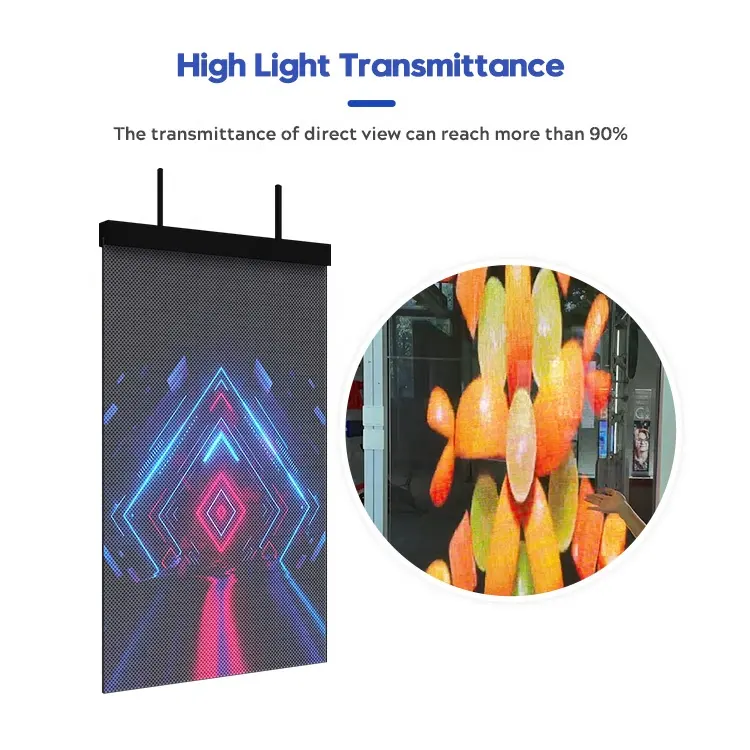 Cosun Invisible Led Glass Panel Light Pantalla Led Transparente Flexible Adhesive Small Transparent Lcd Display