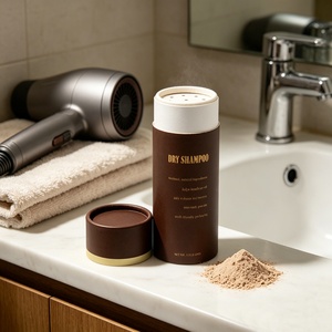 Champú Seco en Polvo, Tubo de Cartón con Tapa Dosificadora, Envase Biodegradable y Ecológico, Tubos de Cartón Extensibles - Product Image 1