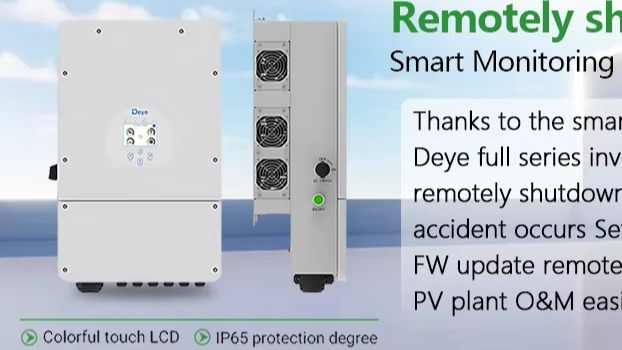 Deye 3 Phase Hybrid Inverter 5kw 6kw 8kw 10kw 12kw Pure Sine Wave Solar ...