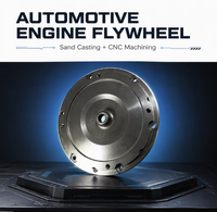 Volant moteur automobile en fonte, volant en fonte grise et ductile pour automobile, pièces de rechange moteur personnalisées OEM