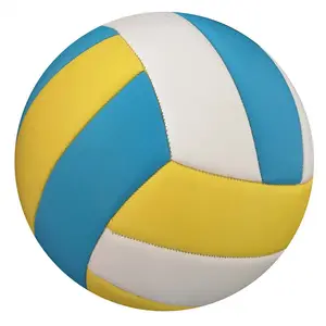 2021早期泡沫软触感皮革排球和定制官方尺寸5定制沙滩截击球